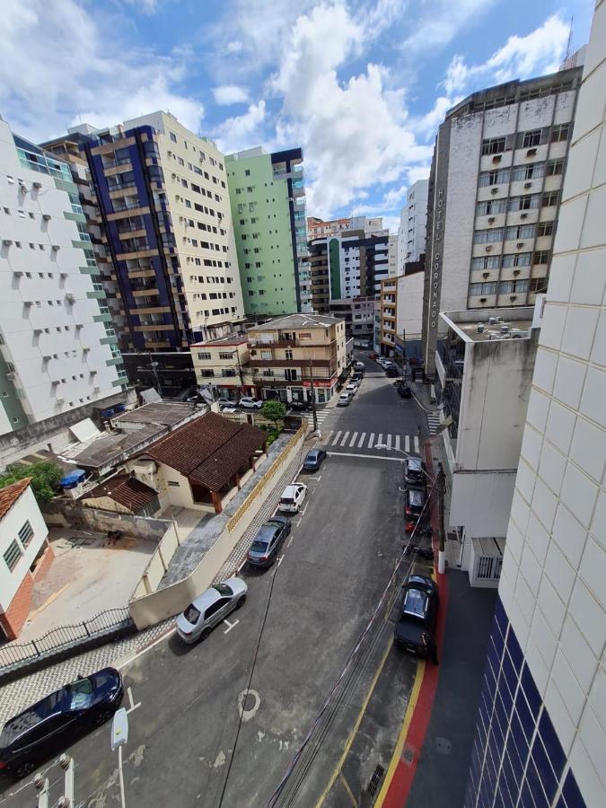 APT Encantador Centro Guarapari, completo, 50 m da praia Exterior foto